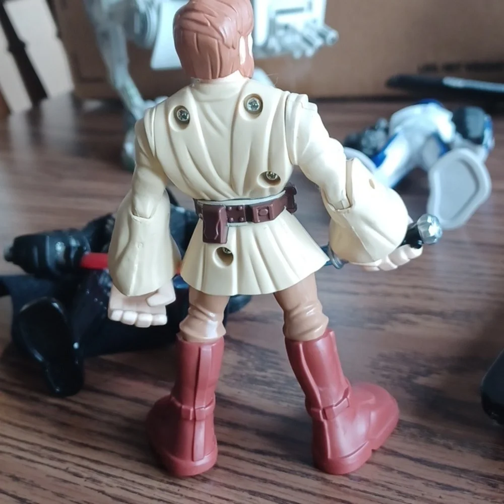 Playskool Heroes Star Wars, Obi-Wan Kenobi, Darth Vader, Trooper, 3 pc, 2012